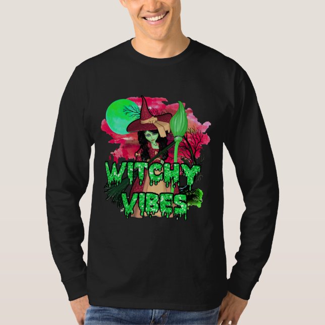 Camiseta Halloween Witchen Vibes (Anverso)
