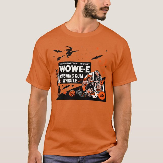 Camiseta Halloween Wowe-e Whistle T-Shirt (Anverso)