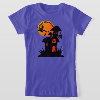 Camiseta Halloween y bruja espeluznantes - niños