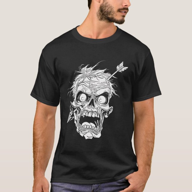 Camiseta Halloween Zombie - Monster Zombie (Anverso)