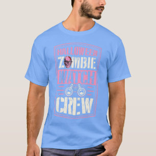 Camiseta Halloween Zombie Watch Crew Funny Matching Hallowe