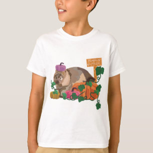 Camiseta Halloween Zoo Wombat Pumpkin