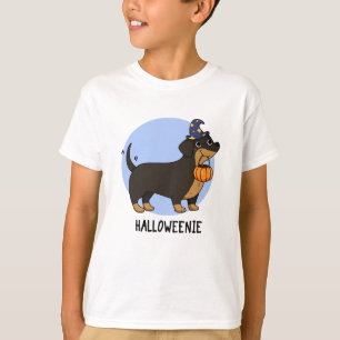 Camiseta Halloweenie Funny Sausage Dog Pun