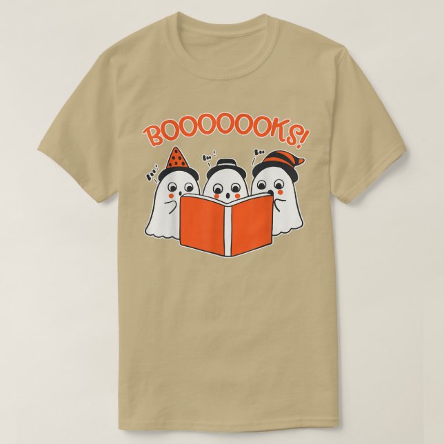 Camiseta HalloweenT Ghost Ghost Leading Lover Gift (Diseño del anverso)