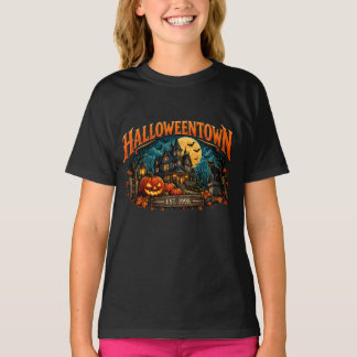 Camiseta Halloweentown Est 1998, Retro Halloween Niños
