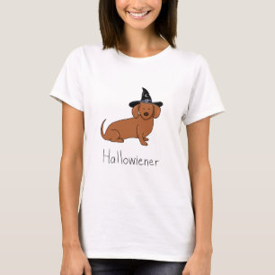Camiseta Hallowiener - perro de la salchicha de Frankfurt