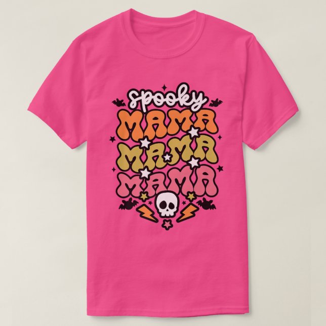 Camiseta Hallowwwen divertido de la mujer de la bruja de la (Diseño del anverso)
