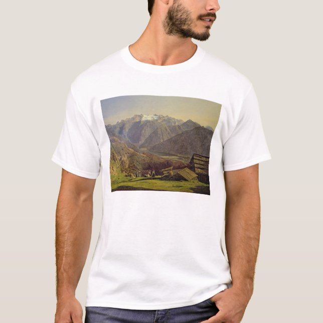 Camiseta Hallstatter-Vea (aceite en lona) (Anverso)