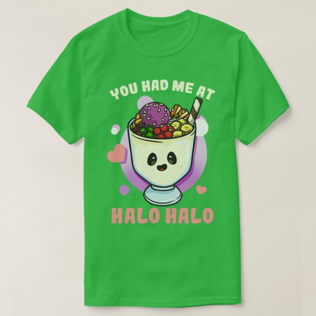 Camiseta Halo Halo Philippines Kawaii (Diseño del anverso)