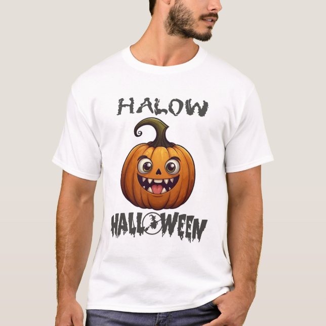 Camiseta halow halloween (Anverso)