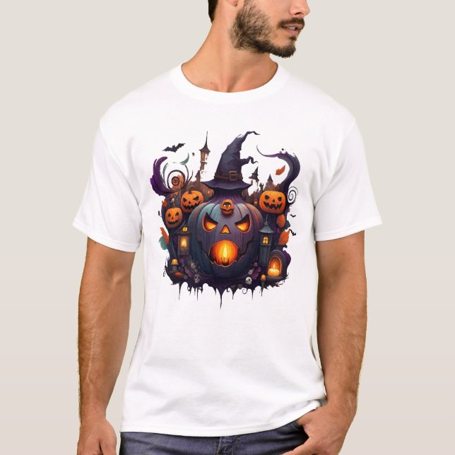 CAMISETA HALOWEEN BASIC TEE (Anverso)
