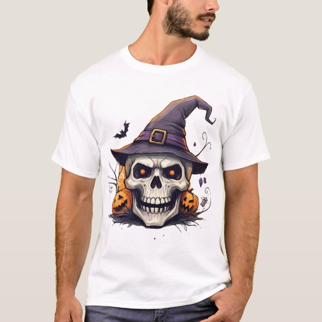 CAMISETA HALOWEEN HOMBRES TEE SHIRT (Anverso)