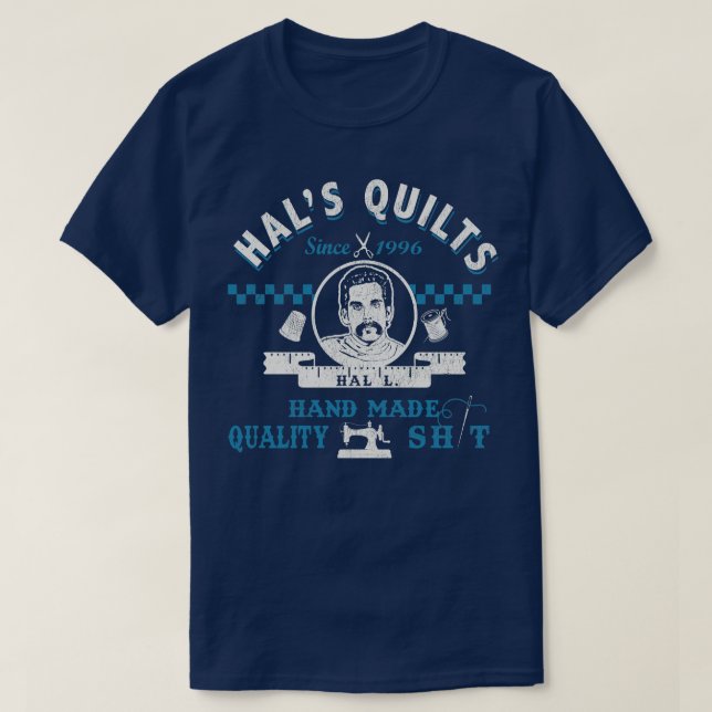 Camiseta Hals Quilts Happy Gilmore Worn Dks (Diseño del anverso)