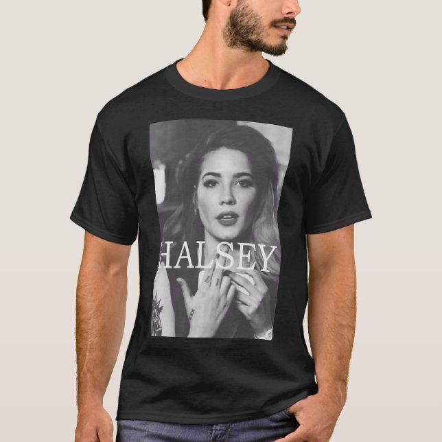 Camiseta Halsey Poster Essential T-Shirt (Anverso)