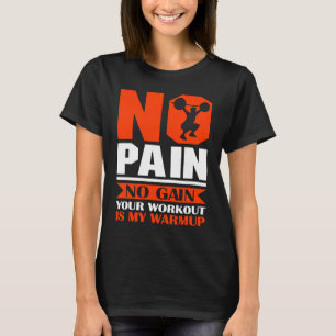 Camiseta Halterofilia de entrenamiento de fitness