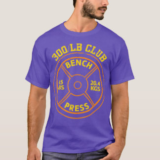 Camiseta Halterofilia Del Club De Prensa Del Banco De 300 L