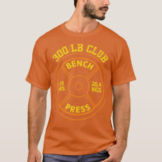 Camiseta Halterofilia Del Club De Prensa Del Banco De 300 L