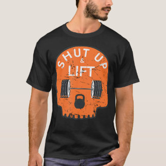 Camiseta Halterofilia entrenamiento Gráfica Skull Fitness G