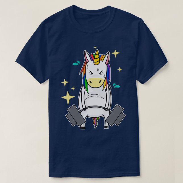 Camiseta Halterofilia esencial de Unicorn (Diseño del anverso)