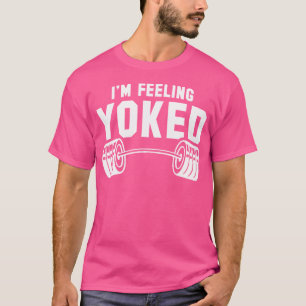 Camiseta Halterofilia Me Siento Sentido Gimnasio Yido