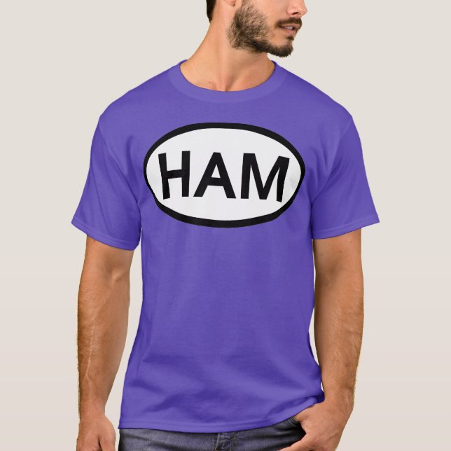 Camiseta HAM amateur radio (Anverso)
