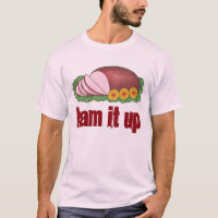 HAM IT UP Funny Holiday Foodiers Navidades Cena