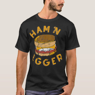 Camiseta Ham n Egger Graciosa Frase de Lucha Pro de los año