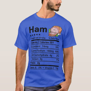 Camiseta Ham Nutrition Hacts Matando a la Navidad del Día d