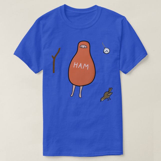 Camiseta Ham Para Matar A Un Mockingbird Literalmente Scout (Diseño del anverso)