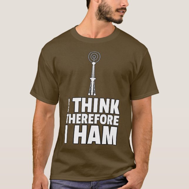 Camiseta Ham Radio Amateur Radio (Anverso)