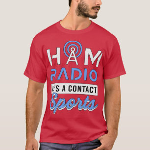 Camiseta Ham Radio Antena Amateur Radio Operator Gift