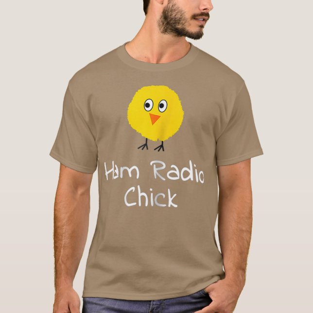 Camiseta Ham Radio Chick (Anverso)