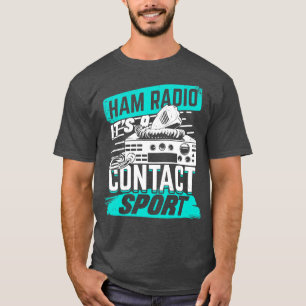 Camiseta Ham Radio Es Un Regalo De Contacto Sport Amateur H
