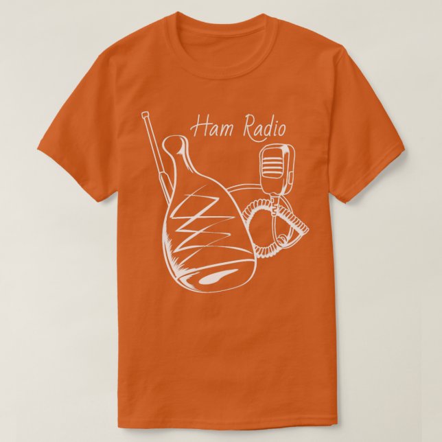 Camiseta Ham Radio Funny Amateur Radio Gift (Diseño del anverso)