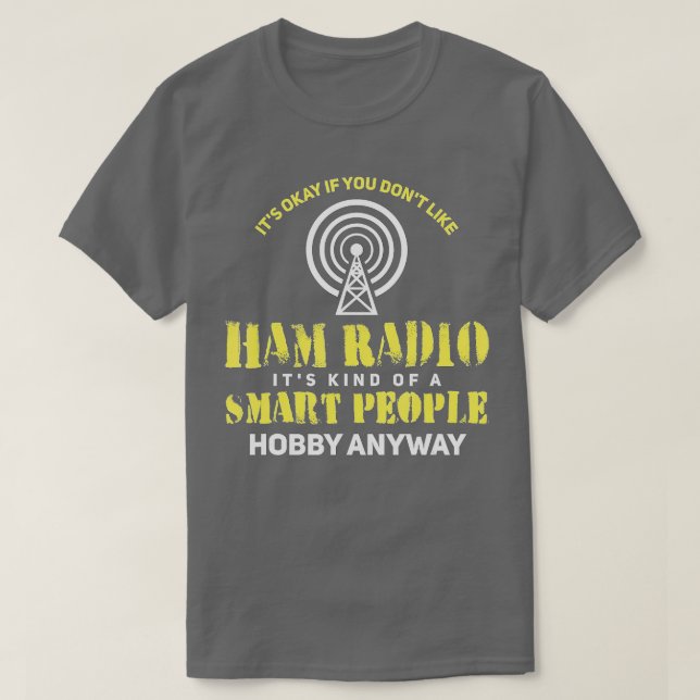 Camiseta Ham Radio Gifts Amateur Radio (1) (Diseño del anverso)