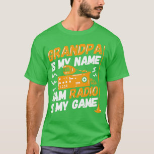 Camiseta Ham Radio Grandpa