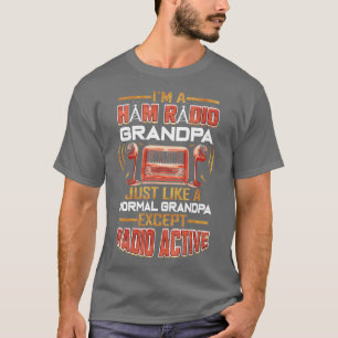 Camiseta Ham Radio Grandpa Amateur Radio Abuelo