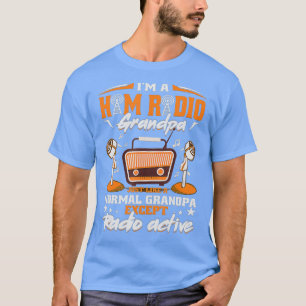 Camiseta Ham Radio Grandpa Funny Amateur Operator Gift