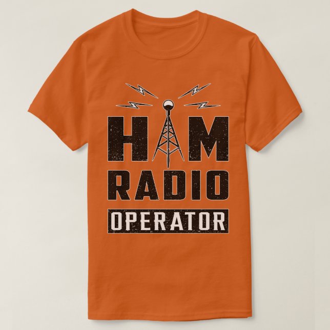 Camiseta Ham Radio Hob (2) (Diseño del anverso)
