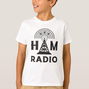 Camiseta HAM Radio Operador Amateur Antenna Code Idea de re