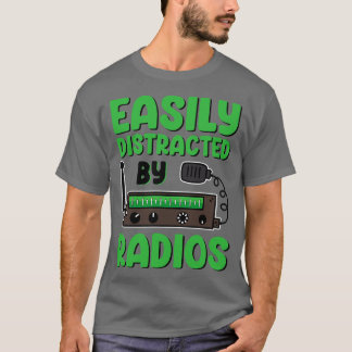 Camiseta Ham Radio Operador Amateur Radio Morse CB Ham Radi