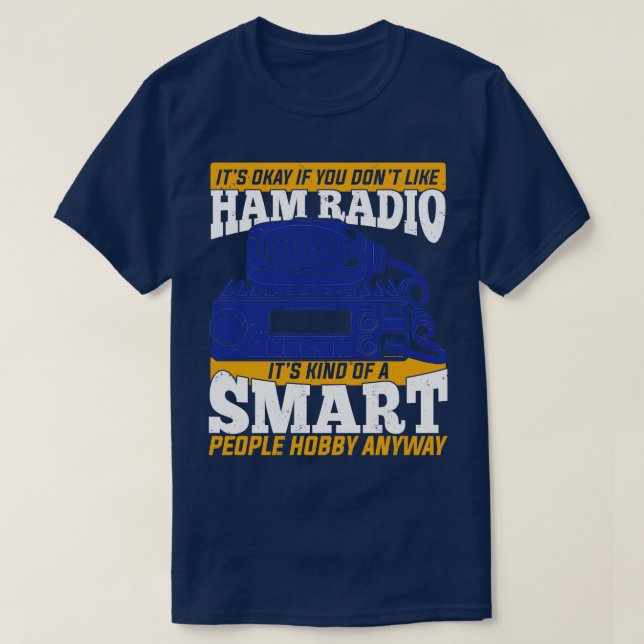 Camiseta Ham Radio Operator Amateur Hams Gift 2 (Diseño del anverso)