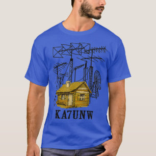 Camiseta Ham Radio Operator Amateur KA7UNW T Shirt Gift