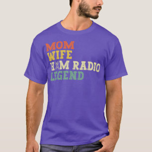 Camiseta Ham Radio Operator Amateur Radio Con Licencia Ha