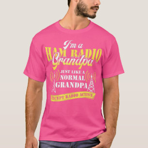 Camiseta Ham Radio Operator Amateur Radio Funny Grandpa