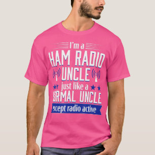 Camiseta Ham Radio Operator Amateur Radio Uncle Funny