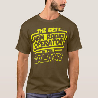 Camiseta Ham Radio Operator El Mejor En El Regalo Galaxy