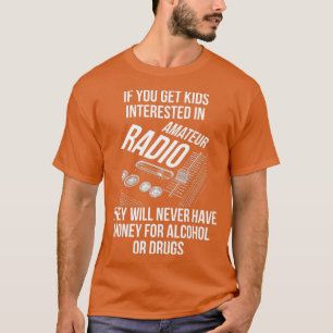 Camiseta Ham Radio Operator Kids Money Amateur Radio
