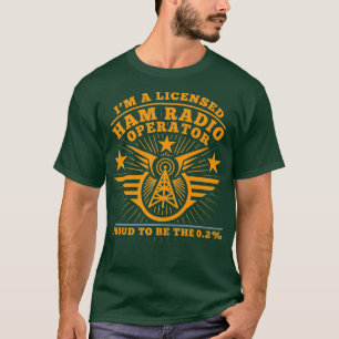 Camiseta Ham Radio Operator Proud Funny CB Radio Gift
