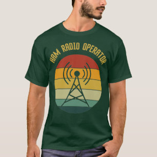 Camiseta Ham Radio Operator Vintage